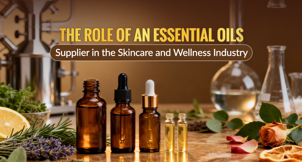 The Role of an Essential Oils Supplier in the Skincare and Wellness Industry